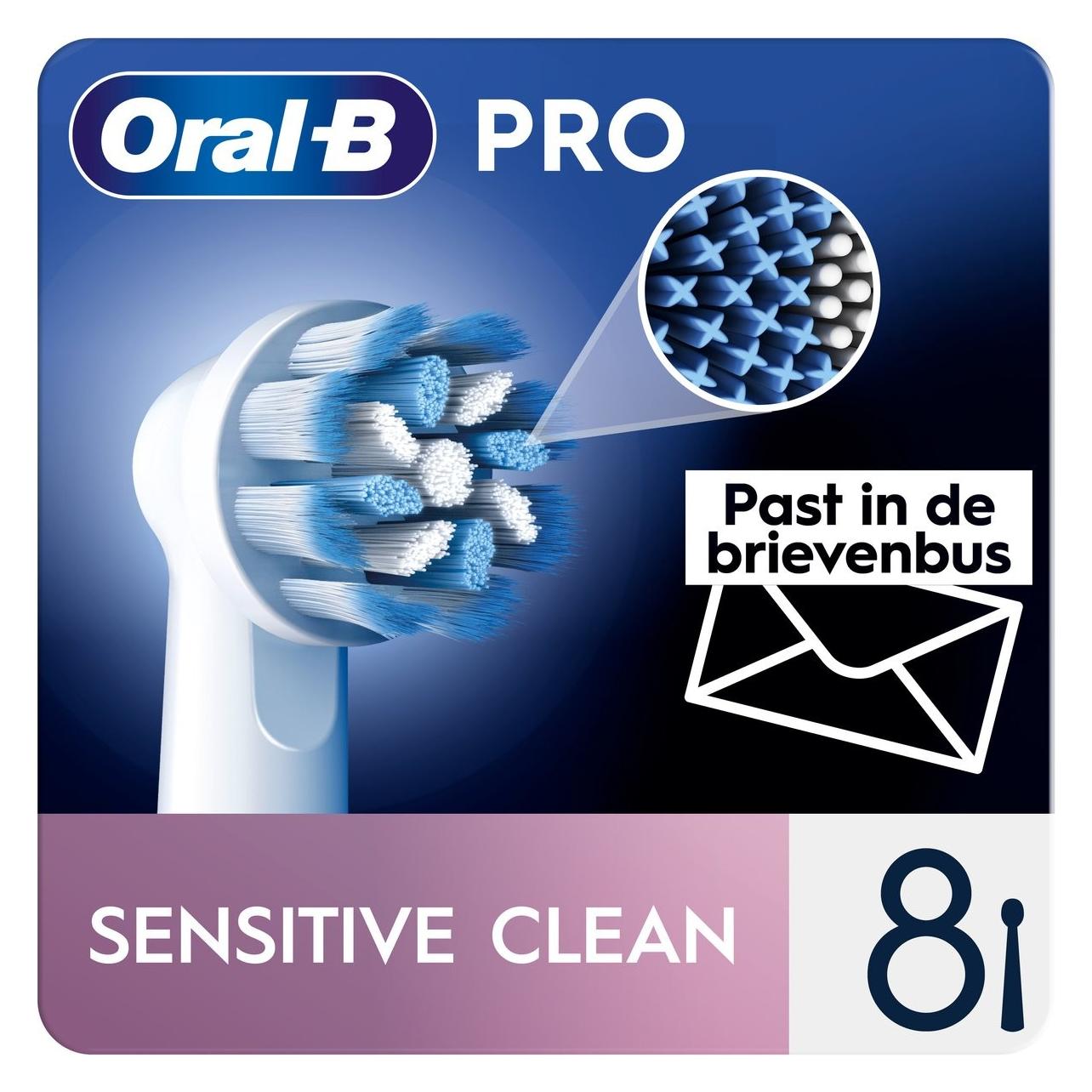 Oral-B Pro Sensitive Clean Opzetborstels - 8 Stuks (80728978) - Digitec