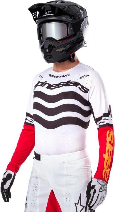 Image du produit Alpinestars Jersey 25 Techstar Deep Whit (XL)