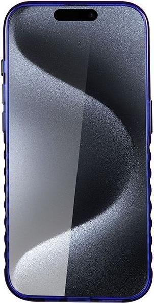 Immagine prodotto Audi Custodia IML MagSafe per iPhone 15 Pro Max 6,7" niebieski/blu navy AU-IMLMIP15PM-A6/D3-BE (Apple iPhone 15 Pro Max)