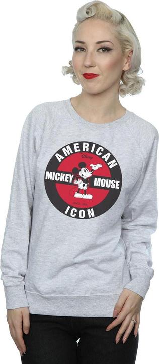Immagine prodotto Disney Mickey Mouse American Icon Felpa Donna (XXL)