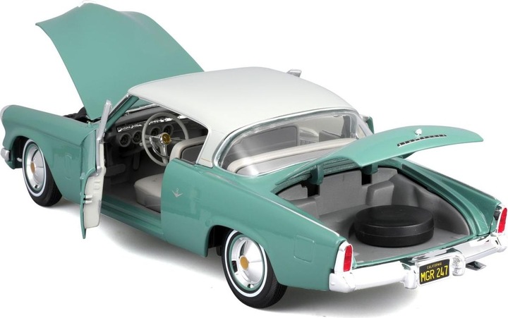 Produktbild Maisto Studebaker Starline 1953 1/18 grün