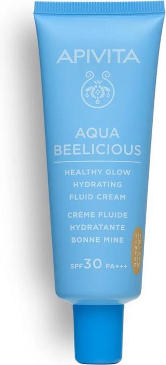 Produktbild Apivita Aqua Beelicious Crema Fluida Iluminadora Hidratante SPF30 con Color 30ml (Sonnencreme Gesicht, SPF 30, 40 ml)