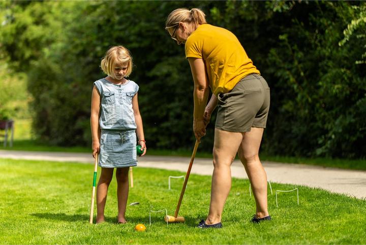 Actual product image Outdoor play Croquet set