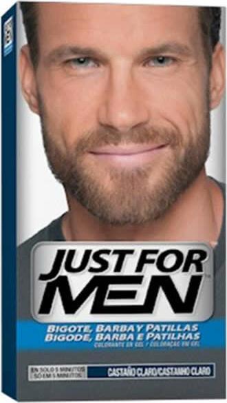 Produktbild Just For Men Schnurrbart und Bart (Hellbraun)