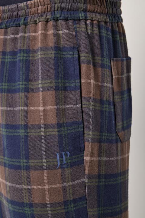Actual product image JP1880 pyjama bottoms, homewear, flannel, check, up to 8 XL (7XL)