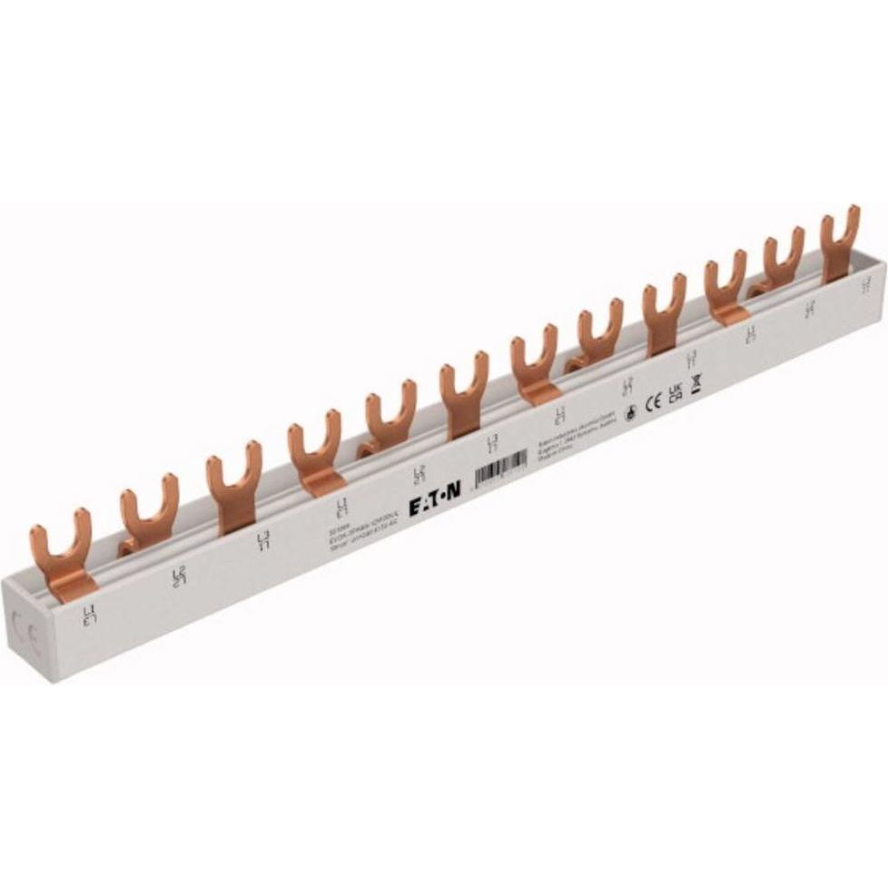 Thumbnail - Eaton Gabelverschienung 3-phasig EVGK-3PHAS/12MODUL, Relais