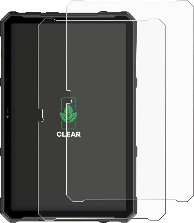 Produktbild ScreenLeaf Schutzfolie für Ulefone Armor Pad 4T Ultra nachhaltiger Displayschutz Display Schutz Folie Klar (2 Stk., Ulefone Armor Pad 4 Ultra)