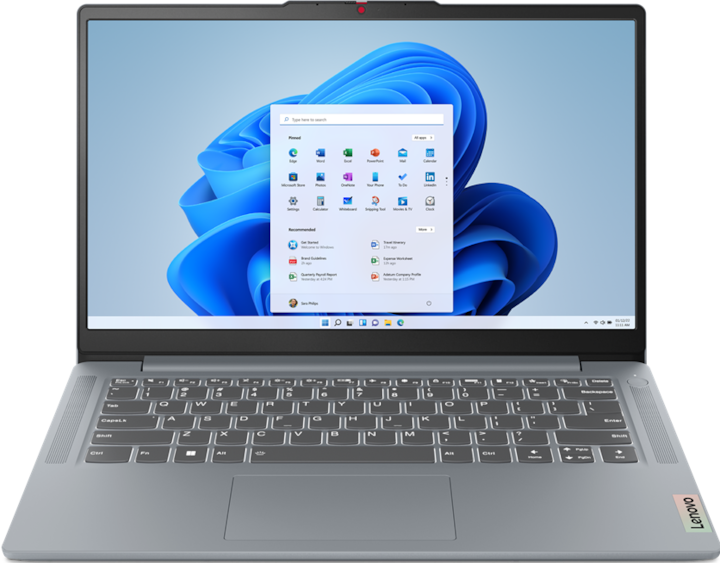 Lenovo IdeaPad Slim 3 (14", Intel Core i5-12450H, 16 GB, 512 GB, DE)