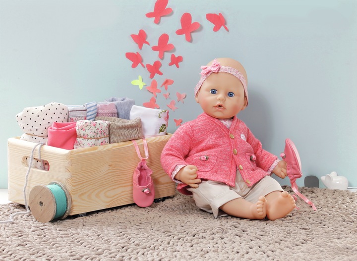 Actual product image Zapf Creation Deluxe knitting set