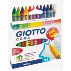 Actual product image Giotto Wax crayons Multicoloured, 24 pieces (24x)