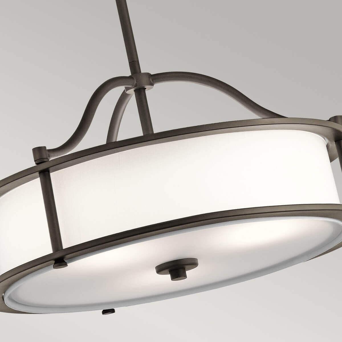 Thumbnail - Elstead Lighting, Pendelleuchte, Emory Hängeleuchte E27 3-fach 26cm Bronze Klassisches Zinn (E27)