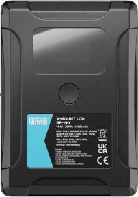 Actual product image Newell BP-190 LCD-V-Mount-Akku (Camera battery)
