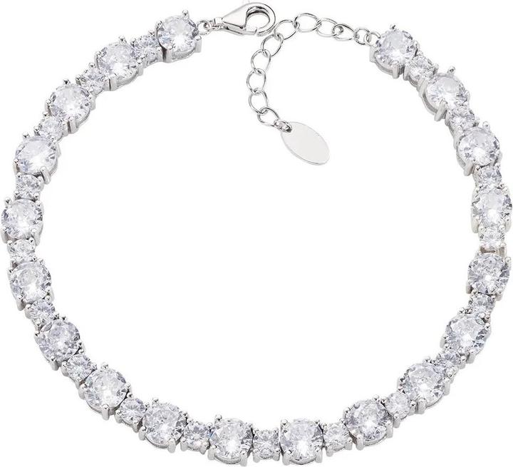 Immagine prodotto Amen Bracciale tennis con taglio rotondo (19 cm, Argento 925)