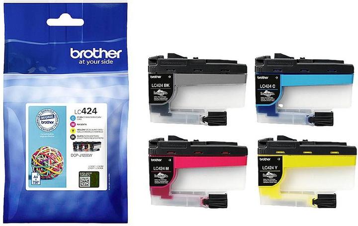 Produktbild Brother LC-424VAL Tintenpatronen-Set (M, C, Y, BK)