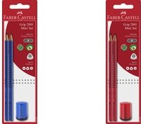Immagine prodotto Faber-Castell Set impugnatura matita rosso (B, 1 x)