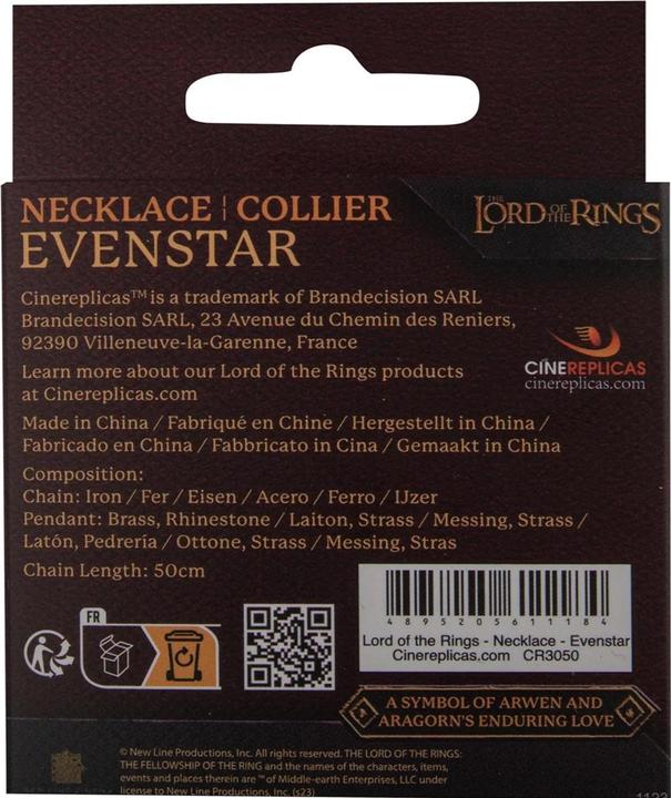 Produktbild Cinereplicas Evenstar (Silber, 50 cm)