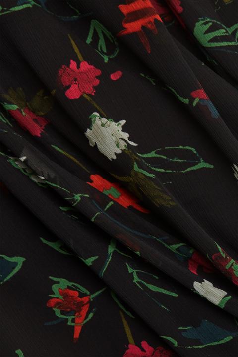 Produktbild Esprit Recycelt: Crinkle-Kleid mit Print (44)