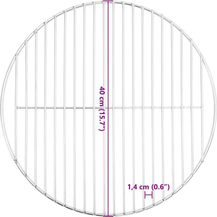 Image du produit vidaXL Grille de cuisson