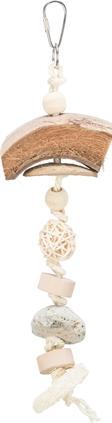 Actual product image Trixie Natural toy, coconut/rattan/lava rock, 35 cm