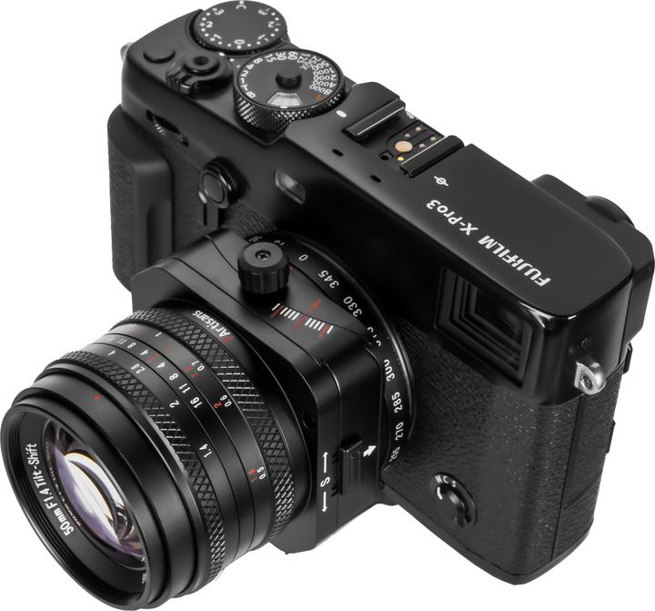 Actual product image 7artisans 50mm f/1,4 Tilt Shift für Fuji X (Fujifilm X, APS-C / DX)