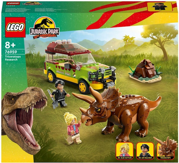 Immagine prodotto LEGO Ricerca sul Triceratopo (76959, LEGO Jurassic World)