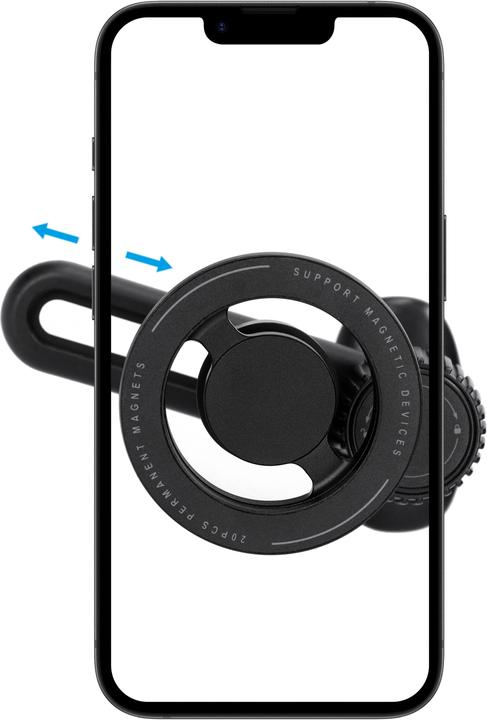 Immagine prodotto Mobiparts MagSafe Holder with adjustable Air Vent Mount Black