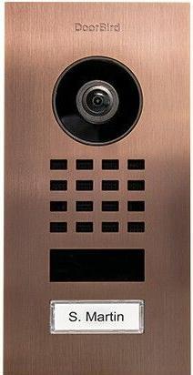 Produktbild Doorbird D1101V Unterputz IP-Video-Türsprechanlage WLAN, LAN Ausseneinheit Edelstahl V2A (gebürste (Drahtgebunden, WLAN)