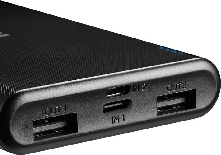 Produktbild Canyon PB-108 Power bank 10000mAh Li-poly battery Input 5V (10000 mAh, 37 Wh)