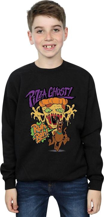 Actual product image Scooby Doo Boys Pizza Ghost Sweatshirt (140, 146)