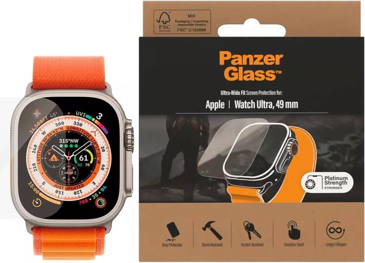 Produktbild PanzerGlass Displayschutz (Apple Watch Ultra)