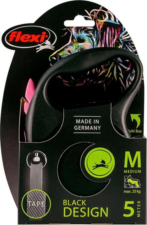Actual product image Flexi Black design belt (M, Dog, General)