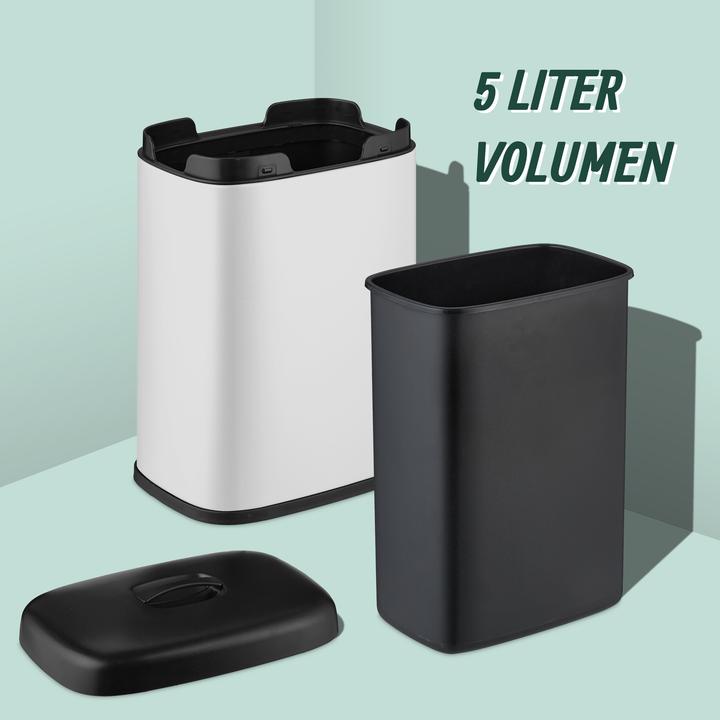 Actual product image Relaxdays waste bin (5 l)