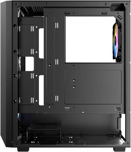 Image du produit Antec Boitier Moyen Tour Atx Ax67 RGB Avec Panneau Vitré (Noir) (ITX, mATX, ATX)
