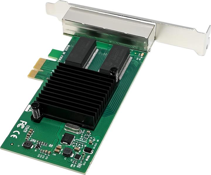 Produktbild InLine Quad Gigabit Netzwerkkarte (Mini PCI Express)