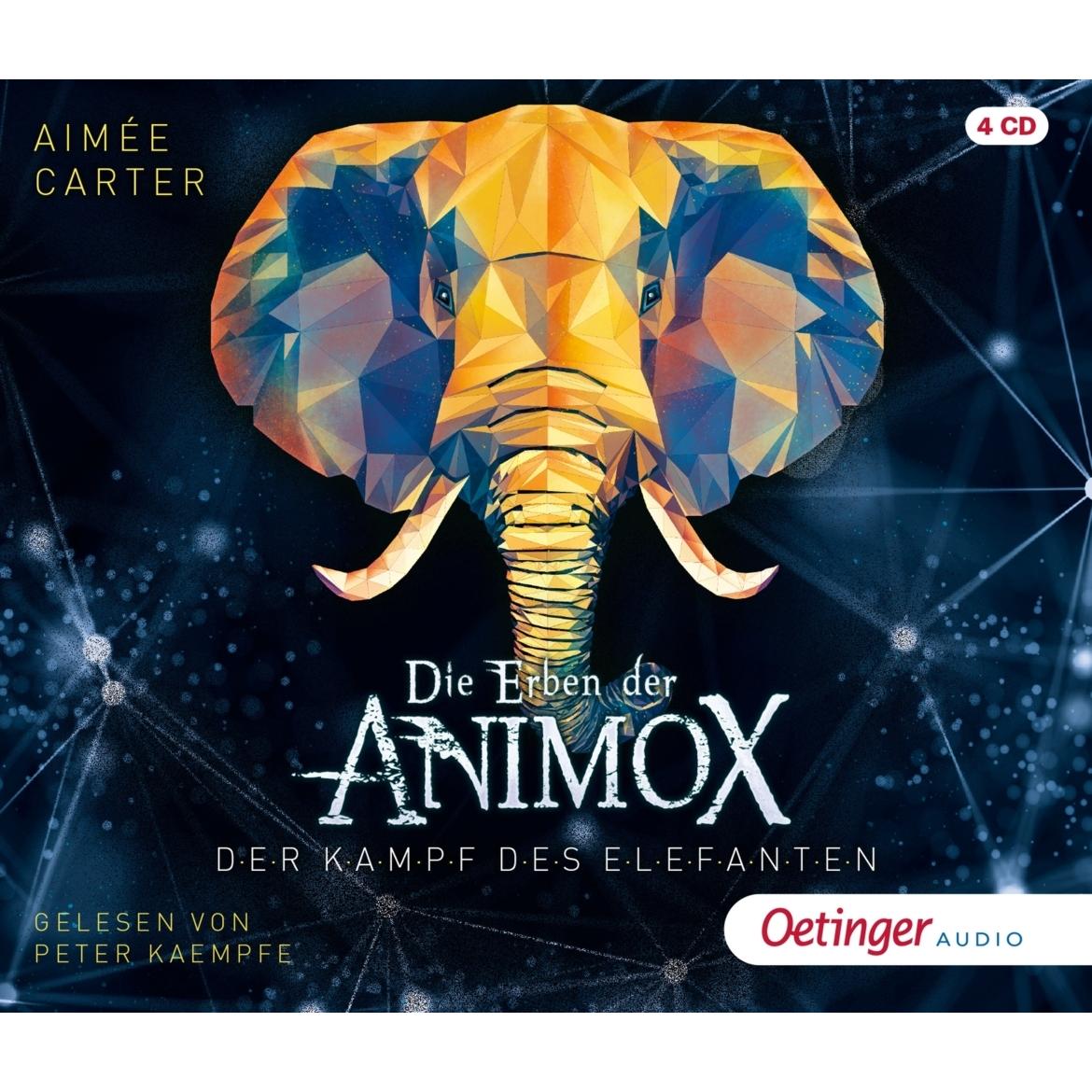 Die Erben der Animox 3. Der Kampf des Elefanten, Hörbücher von Aimée Carter, Uticha Marmon, Peter Kaempfe