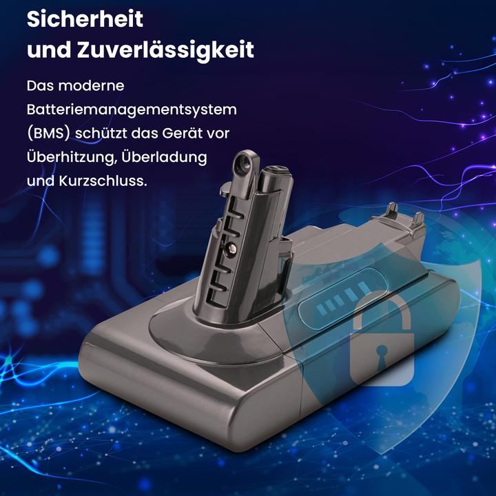 Image du produit Extralink Batterie rechargeable pour aspirateur Dyson V10 25.2V 3000mAh