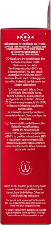 Immagine prodotto Durex Sensitive Slim (8 pz.)