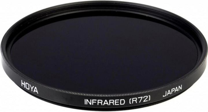 Actual product image Hoya R72 Infrarot Filter (86 mm, Infrared-passing filter)