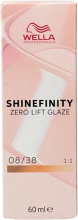 Wella Shinefinity Permanent Hair Color Nº 08/38 60ml (38, N 08)