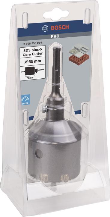 Produktbild Bosch Professional Zubehör PRO SDS plus-5 Core Cutter-Set, 68 x 54 x 72 mm (68 Millimeter)