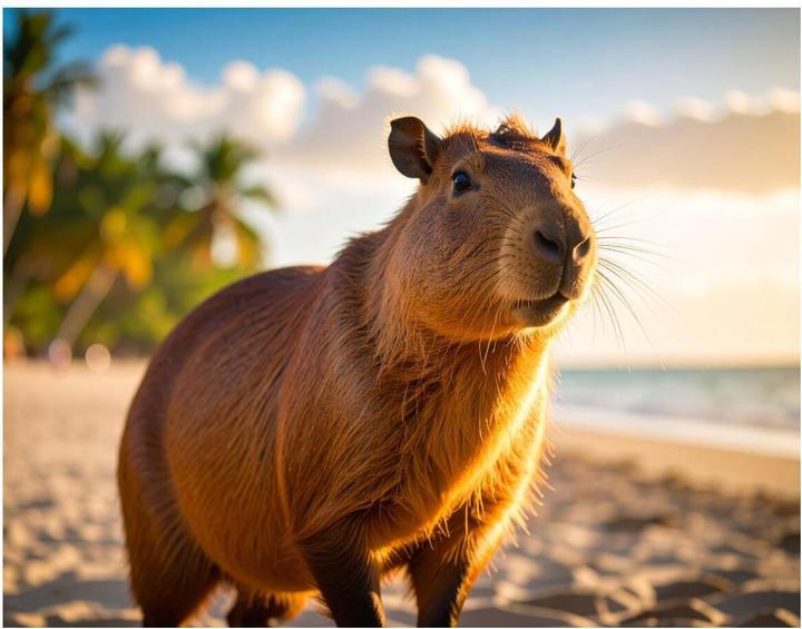 Produktbild Wandbild24.ch Wandbild capybara 2 (60 x 45 cm)