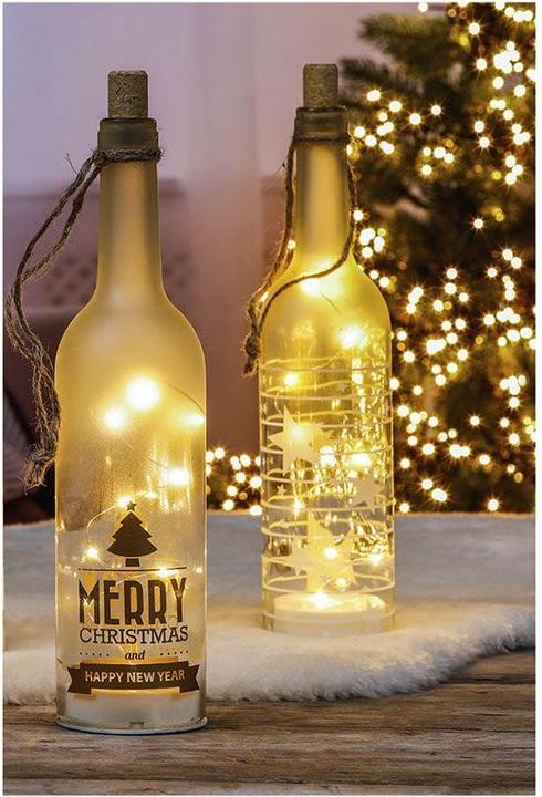 Image du produit Fs-Star Glasflasche mit LED Beleuchtung