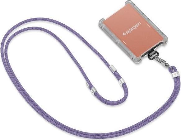 Produktbild Spigen Universal Strap Set Crossbody& Wrist zestaw smyczy do telefonu fioletowy/deep purple AFA