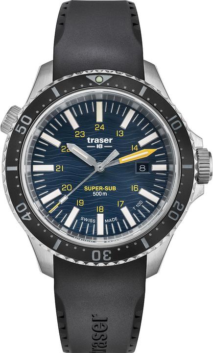 Actual product image Traser H3 109371 P67 T100 SuperSub Blue 46mm 50ATM (46 mm)