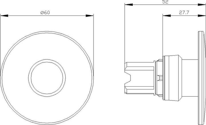 Produktbild Siemens Pilzdrucktaster 22mm, rund, grün 3SU1000-1C