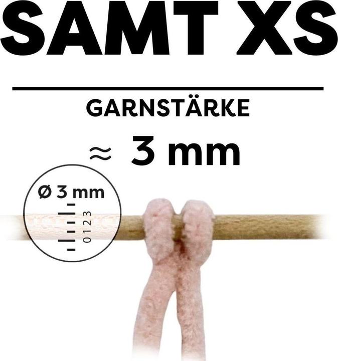 Produktbild Myboshi Wolle Chenille Samt, Beere (90 m)