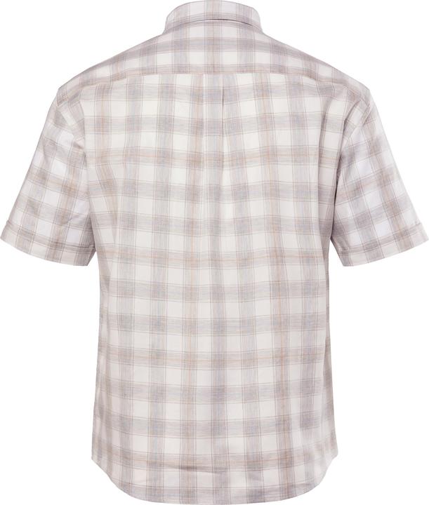 Actual product image JP1880 Karo-Flanellhemd, Halbarm, Buttondown-Kragen, Modern Fit (7XL)