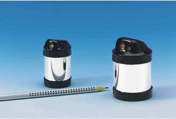 Produktbild Wedo Spitzdose doppelt rund KUM460 s/chr