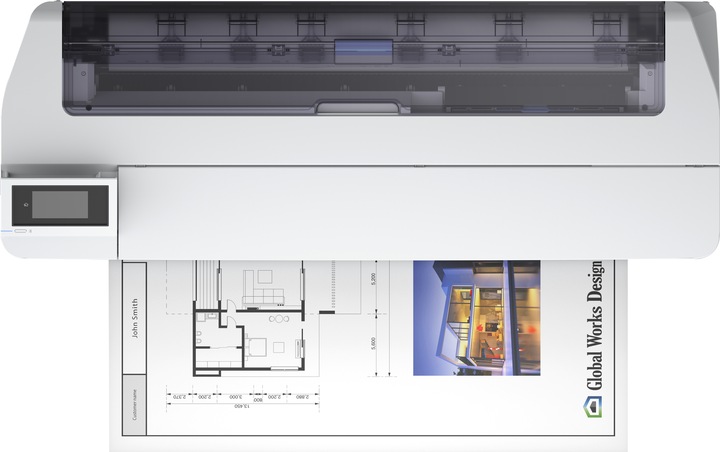Actual product image Epson SC-T5100N, 36" SureColor (Ink, Colour)