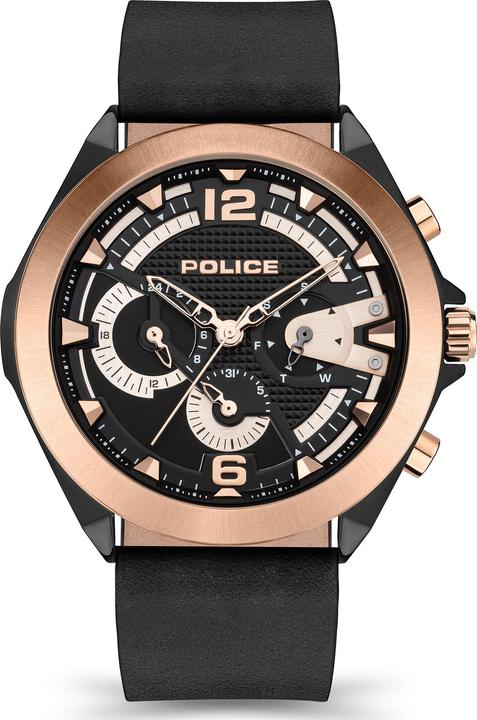 Actual product image Police PEWJF2108740 Zenith Men 48mm 3ATM (Analogue wristwatch, 52 mm)